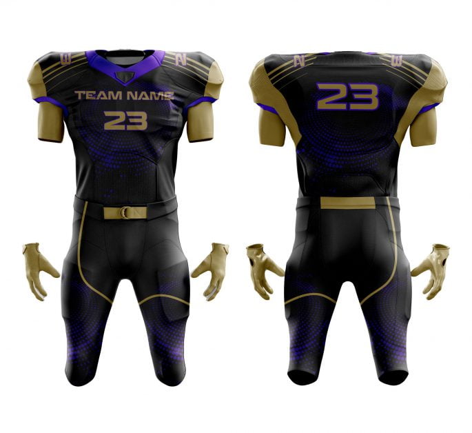 Football-Uniform-7 Custom Black Football Uniform - Image 1