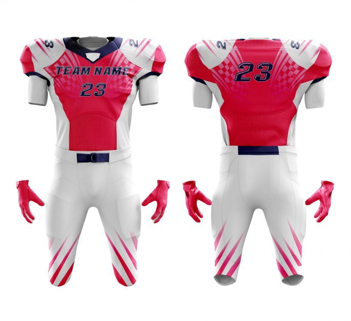 Football-Uniform-8 Custom Red Football Uniform - Image 1