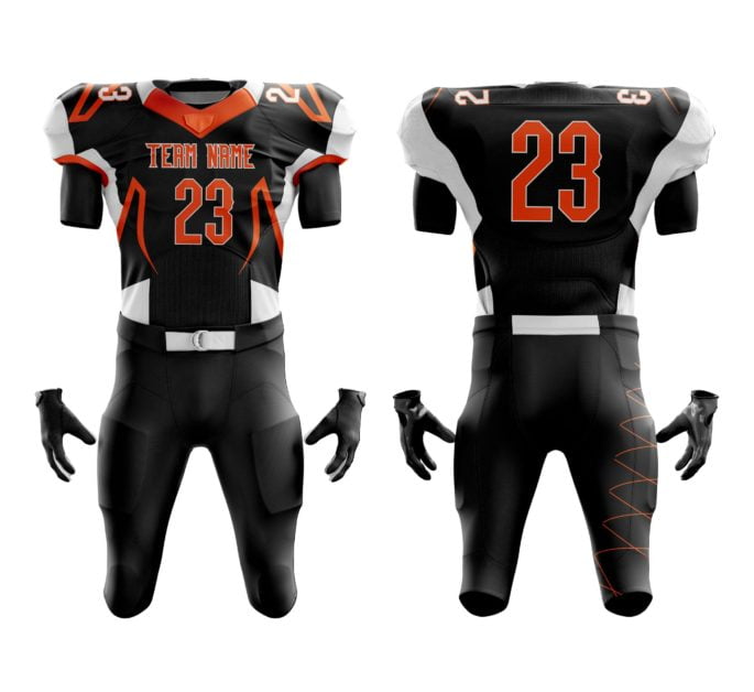 Football-Uniform-9 Custom Red Football Uniform - Image 1