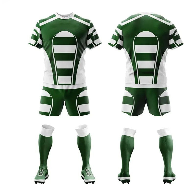 Rugby-Uniform-4 Custom Green Rugby Uniform - Image 1