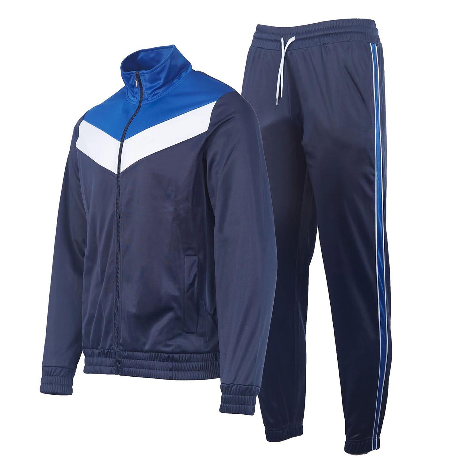 Tracksuit-1 Custom Blue Tracksuit - Image 1