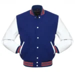 Custom Blue Varsity Jacket