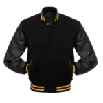 Custom Black Varsity Jacket