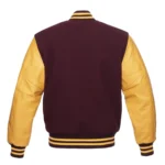 Custom Red Varsity Jacket - Image 2