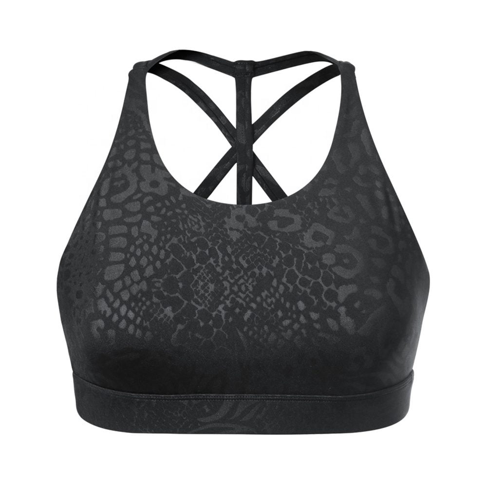 sports-bra-5 Custom Black Sports Bra - Image 1
